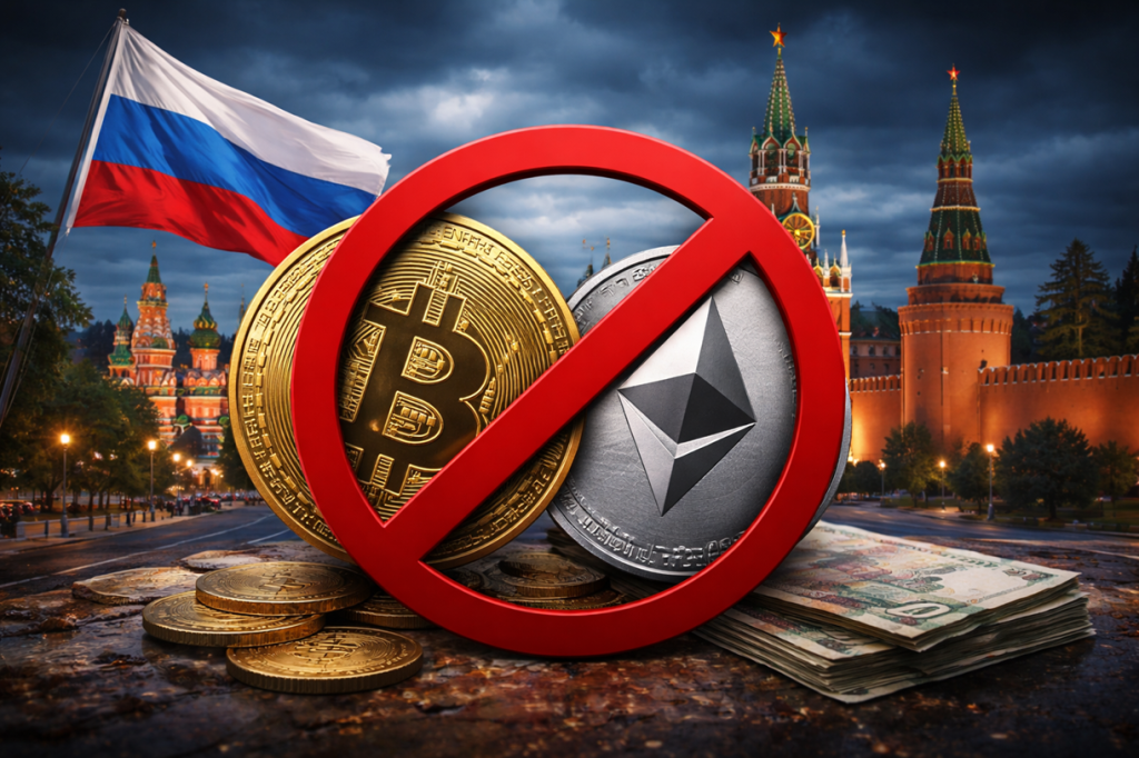 Russia Draws Line On Bitcoin, Ethereum