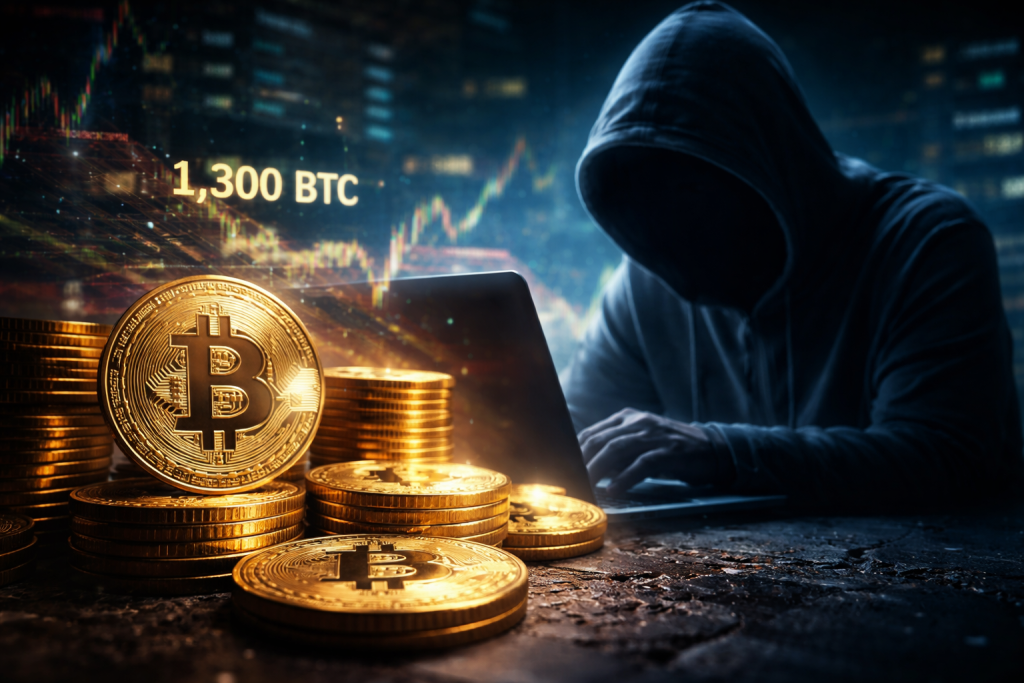 Mt. Gox Hacker Unloads 1,300 Bitcoin As $360M Still Remains