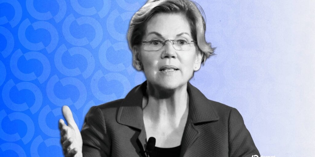 Warren Presses Treasury, Fed to Rule Out Bitcoin Bailout As Prices Tumble: Report