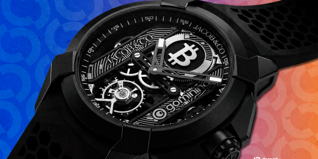 GoMining, Jacob & Co. Debut $40K Luxury Bitcoin Watch Paired With ‘Digital Miner’