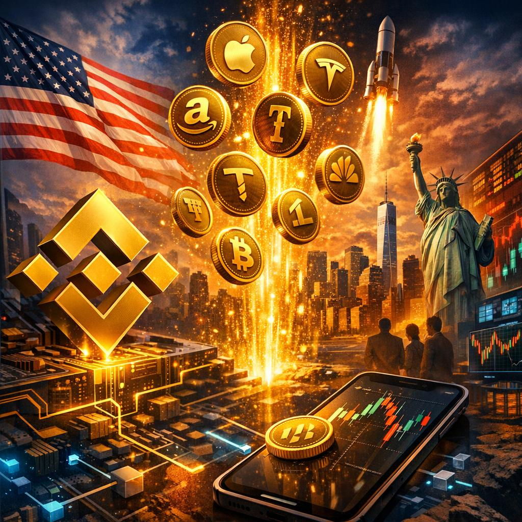 Binance Leads Push To Offer Tokenized US Stocks Outside Traditional Markets