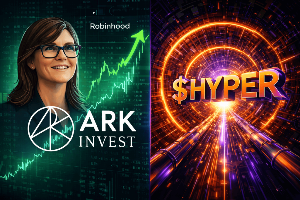 ArkInvest Buys $32.7M in Robinhood as Bitcoin Hyper Explodes
