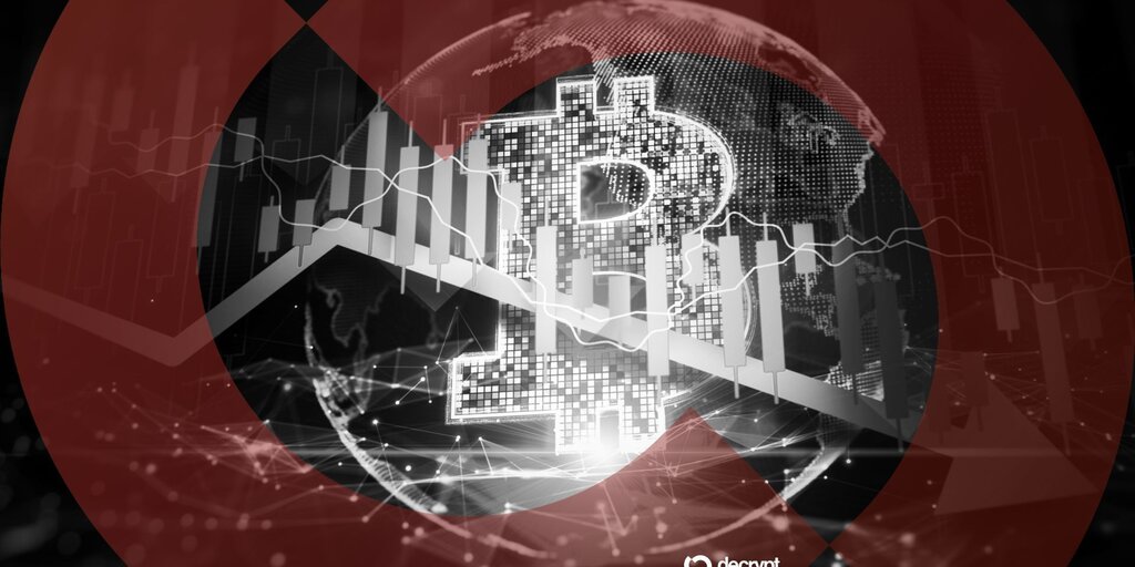 Bitcoin Dives Below $75K for First Time in a Month as Crypto Liquidations Near $1 Billion