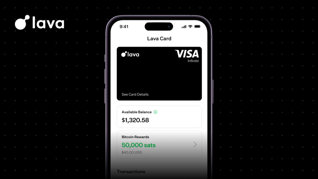 Lava Launches Visa Credit Card With Bitcoin Rewards