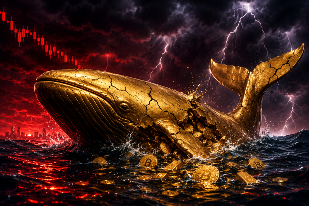 New Bitcoin Whales Took $1.77 Bil In Loss During Price Crash