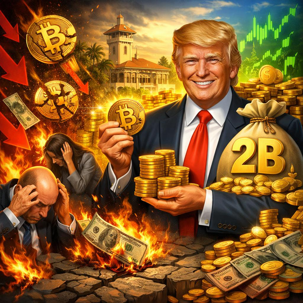Trump’s Crypto Deals May Have Increased The Family Fortune By $2 Billion—At Investors’ Expense